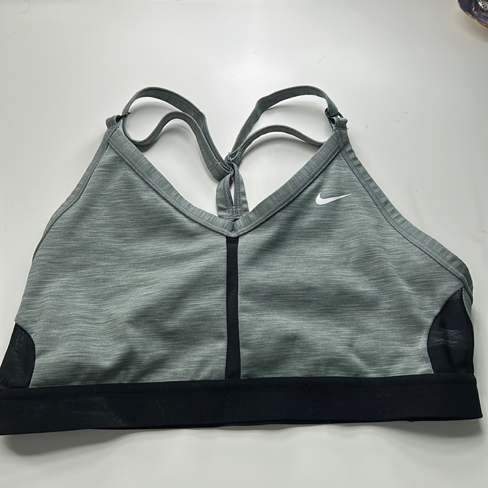 Nike Sports Bra Large Gray